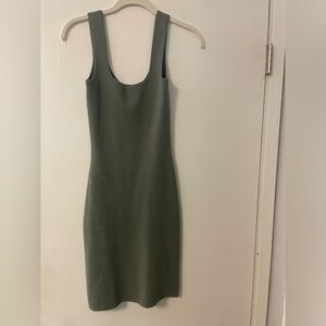 A&F Mini Dress Green Small Womens